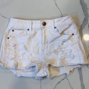 White American Eagle Denim Shorts